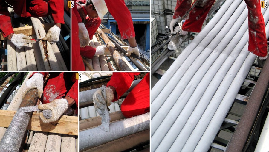Industrial power cables repair and rejuvenation
