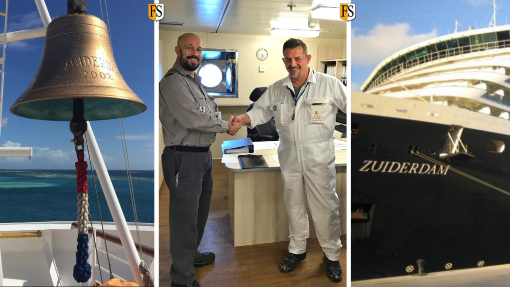 Re certification of electrical cables on board Zuiderdam from Holland America